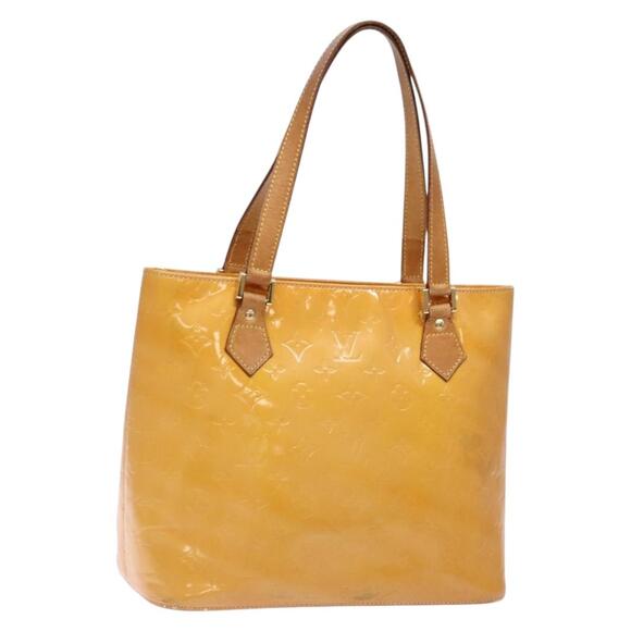 LOUIS VUITTON Monogram Vernis Houston Bag Marshmallow Pink M91302 - Picture 1 of 13